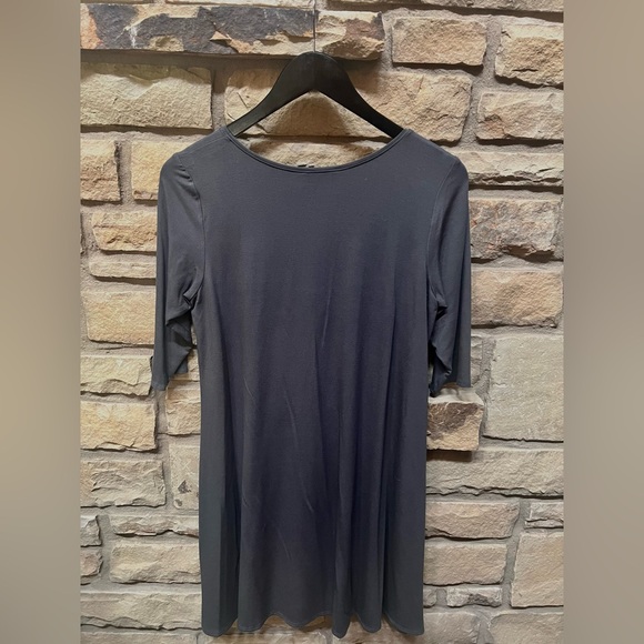 Eileen Fisher gray tunic/dress - Picture 2 of 9